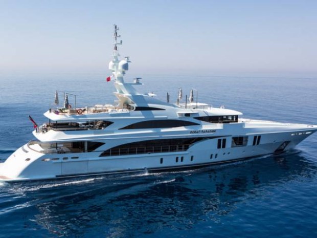 Yacht Benetti Ocean Paradise gioiello del Cannes Yachting Festival 2014