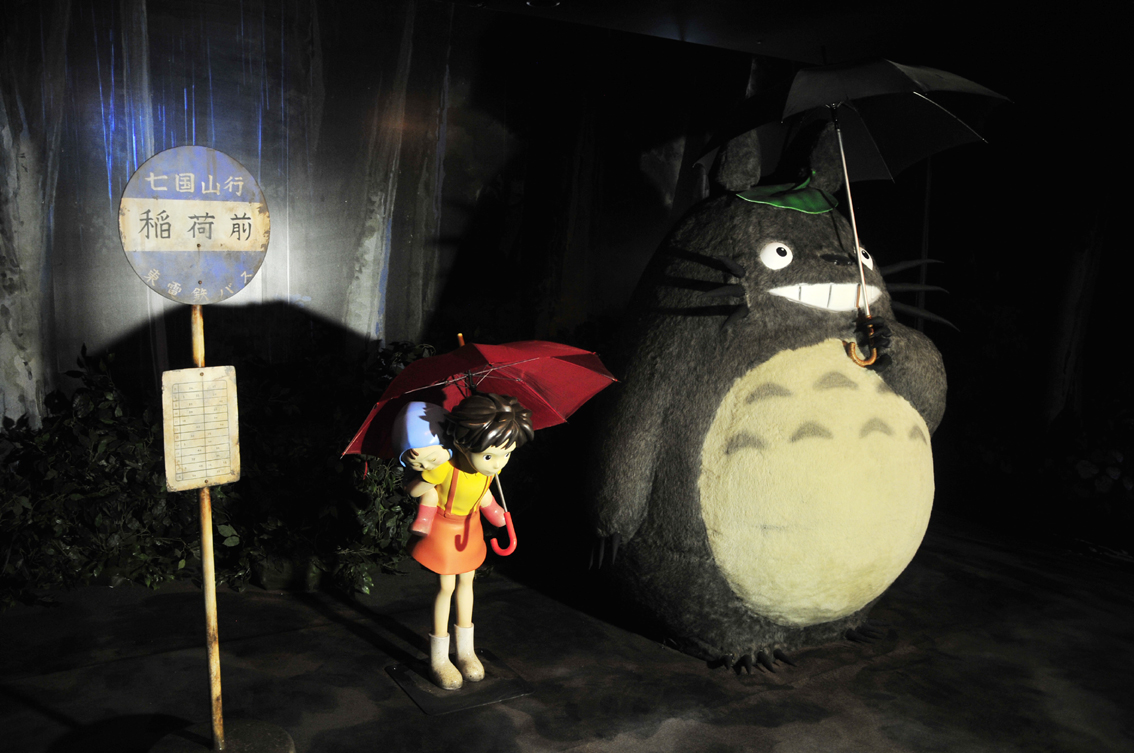 Una mostra di diorami dello Studio Ghibli