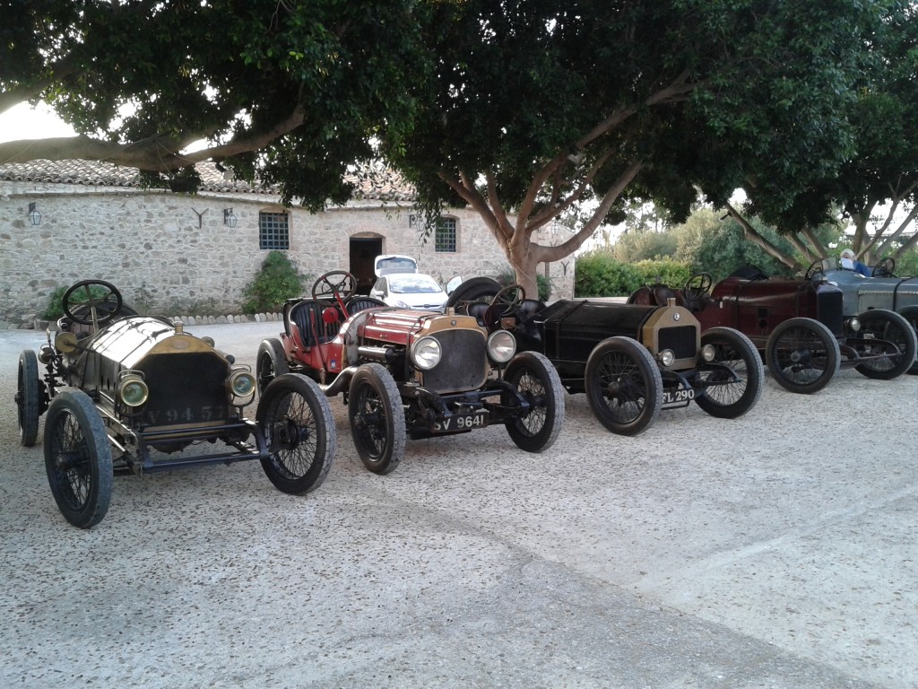 Auto d&#8217;epoca di lusso per il film inglese sulla Targa Florio