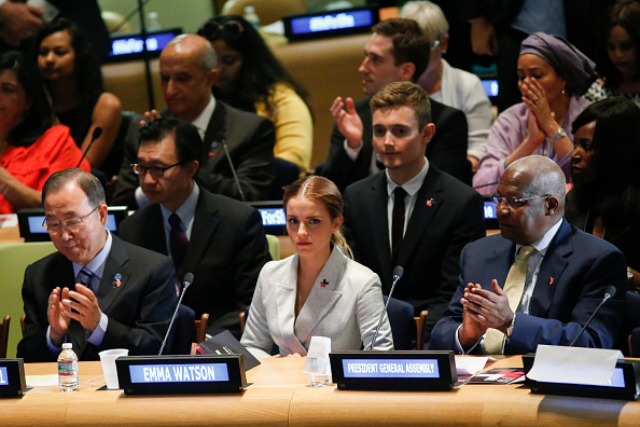 Emma Watson all&#8217;Onu apre la campagna mondiale HeforShe per la parità di genere