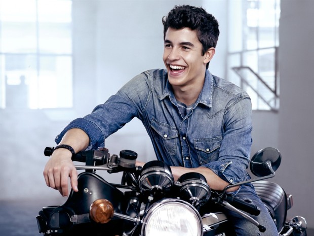 Gas Jeans Marc Marquez e Sara Sampaio: la campagna pubblicitaria autunno inverno 2014 2015