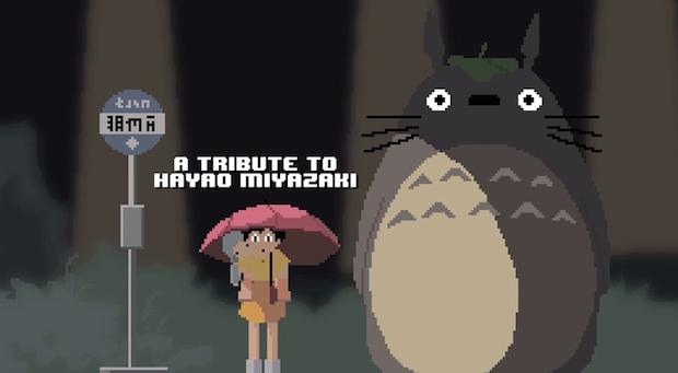 Hayao Miyazaki a 8-bit: un omaggio ai fan degli anime e dei videogiochi anni 80