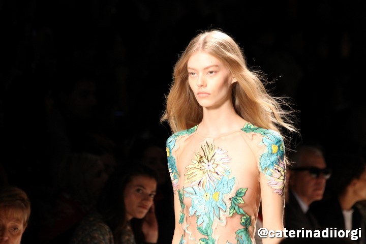 Sfilate Milano Moda Donna settembre 2014: la femminilità in fiore di Blumarine per la primavera estate 2015