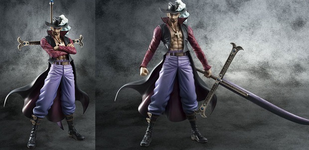 One Piece: in ristampa l&#8217;action figure di Juracule Mihawk di Megahouse