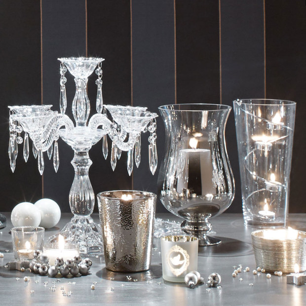 Natale 2014: da Maisons du Monde le decorazioni casa in bianco e argento