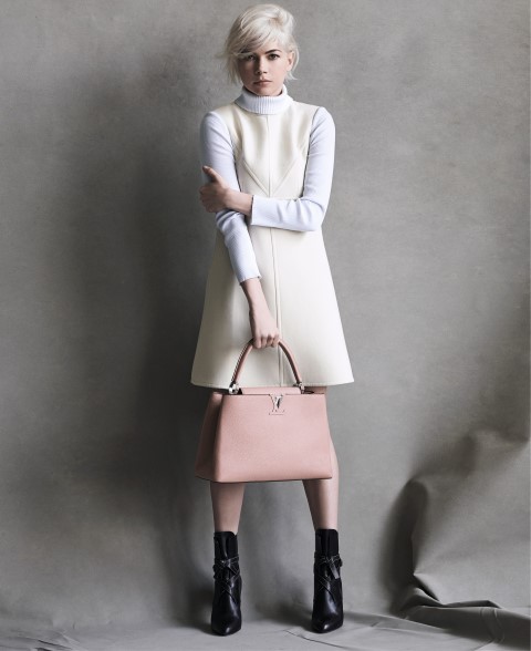 Louis Vuitton Michelle Williams: la nuova campagna pubblicitaria, fotografata da Peter Lindbergh