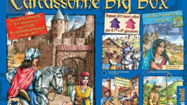 Giochi da tavolo: Carcassonne Big Box della Giochi Uniti