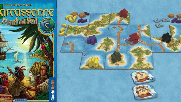 Carcassonne Mari del Sud, la nomination a Gioco dell&#8217;Anno 2014 per il boardgame della Giochi Uniti