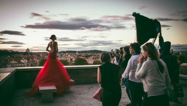 Abiti da Sposa 2015: Bianca Balti nel backstage della collezione Alessandro Angelozzi Couture