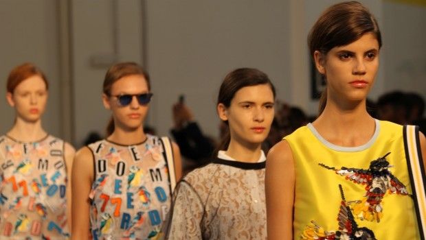 Sfilate Milano Moda Donna settembre 2014: l&#8217;omaggio di MSGM a Jonathan Franzen, collezione primavera estate 2015