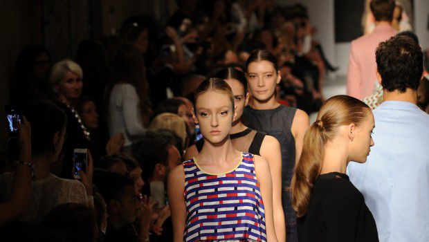 Sfilate Milano Moda Donna Settembre 2014: la urban couture di Massimo Rebecchi per la primavera estate 2015