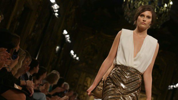 Elisabetta Franchi collezione primavera estate 2015: la sfilata a Milano Moda Donna