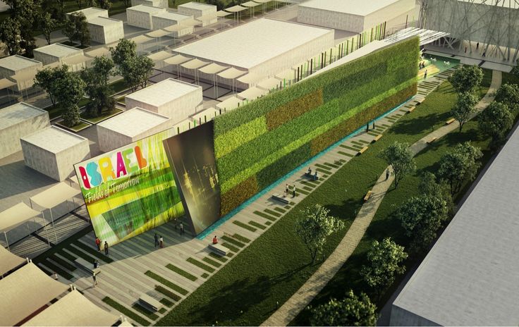 Israele partecipa ad Expo 2015 con un giardino verticale