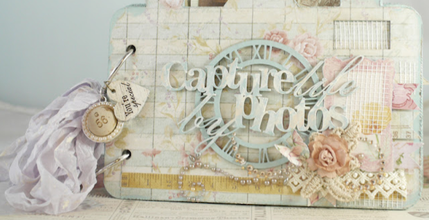 Scrapbooking, come fare l&#8217;album a forma di fotocamera