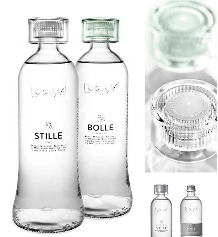 Bottiglie di plastica di design