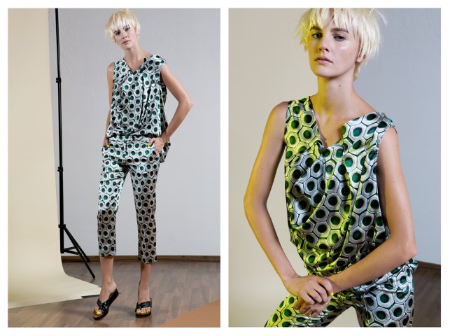Tendenze moda donna primavera estate 2015: le forme geometriche e moderne di Chiara Baschieri