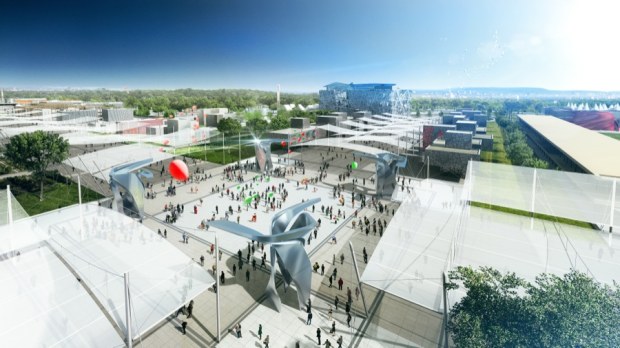 Daniel Libeskind progetta i Portali di Expo 2015 per Piazza Italia