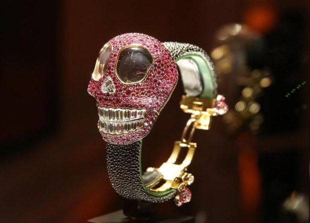 Orologio de Grisogono Crazy Skull in diamanti preziosi