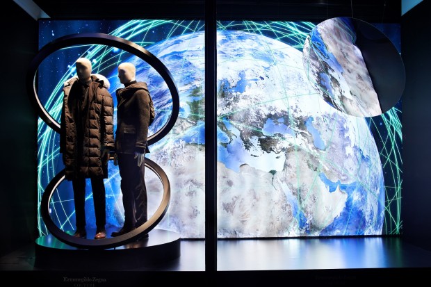 Ermenegildo Zegna Couture vetrine Harrods: il progetto esclusivo con il video City and Nature e la capsule collection esclusiva