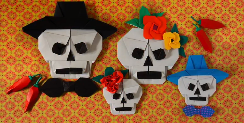 Per Halloween 2014 i modelli origami semplici per decorare casa