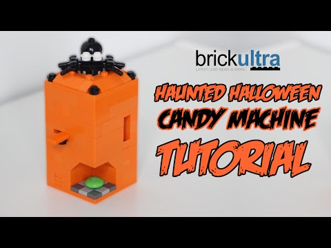 Haunted Halloween LEGO Candy Machine Tutorial &amp; Instructions
