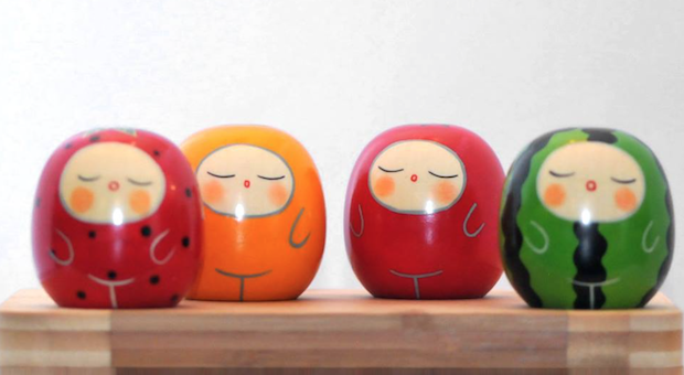 Le bambole Kokeshi disponibili online anche per l&#8217;Italia