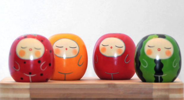 Le bambole Kokeshi disponibili online anche per l’Italia