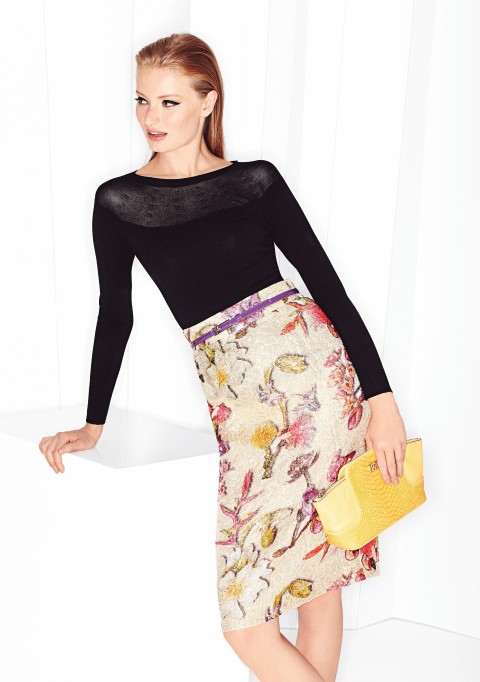 Tendenze moda donna primavera estate 2015: i fiori secondo Escada, la collezione