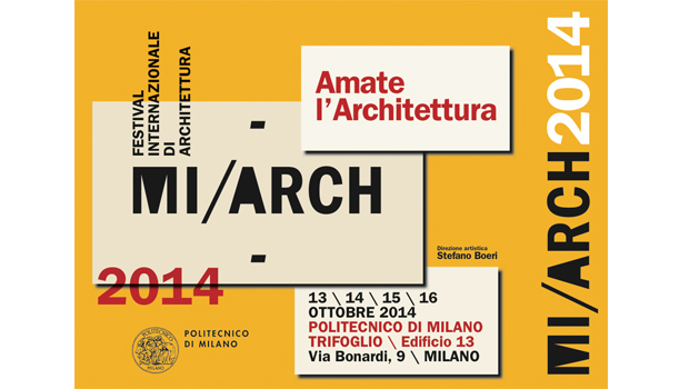 Mi/Arch 2014, il festival internazionale di architettura: incontri, lezioni, tour in Vespa e mostre