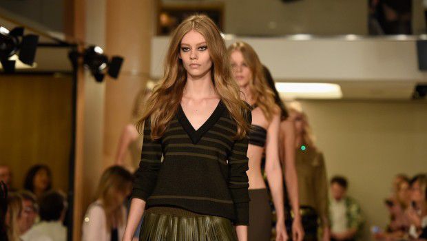 Sfilate Parigi settembre 2014: il debutto di Julie de Libran per Sonia Rykiel, in passerella Georgia Jagger e Miranda Kerr