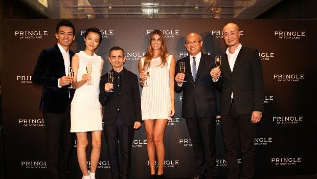 Pringle of Scotland Shanghai: inaugurato il secondo store in Cina, il party con Bianca Brandolini