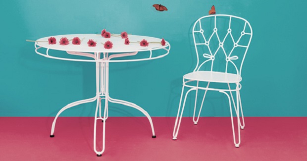 L&#8217;arredamento outdoor dallo stile shabby chic di Seletti