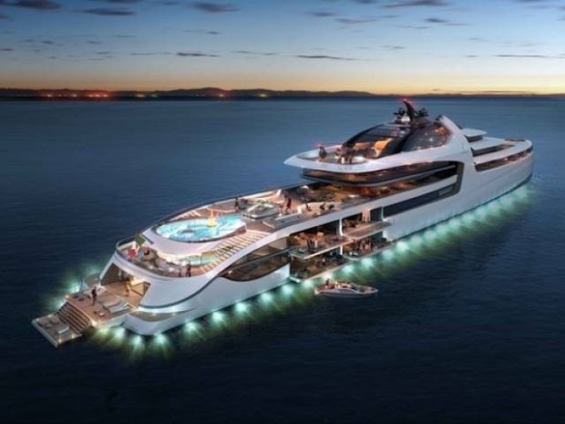 Yacht di lusso Admiral X Force 145, nuovo concept nautico