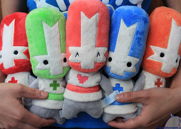 Castle Crashers, i peluche solidali