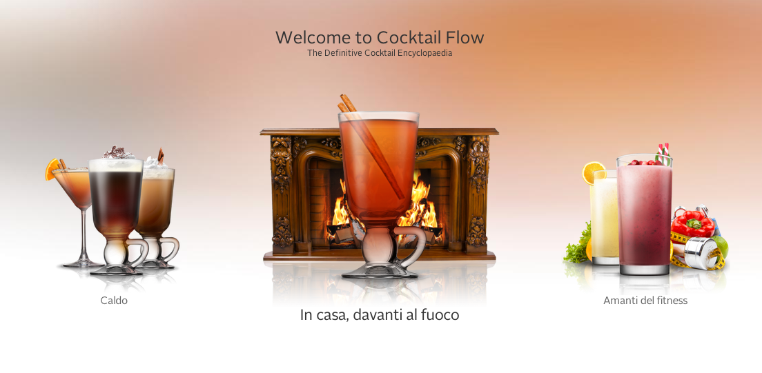 Cocktail Flow app