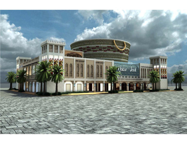 Il Padiglione Qatar si ispira al tradizionale mercato arabo per Expo 2015