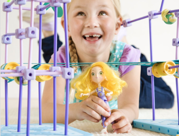 GoldieBlox, la bambola anti-Barbie che punta sull&#8217;azione