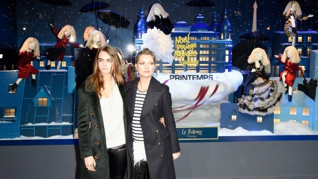 Burberry Printemps vetrine Natale 2014: Kate Moss e Cara Delevingne svelano &#8220;The Magical Christmas Journey by Burberry&#8221;, le foto