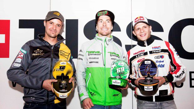 MotoGP 2015 Tissot: presentata la nuova Tissot MotoGP Collection 2015 con Nicky Hayden, Stefan Bradl e Thomas Lüthi