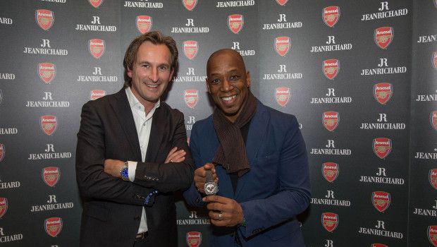 Jeanrichard Terrascope Arsenal FC: il nuovo cronografo nero in edizione limitata presentato da Ian Wright