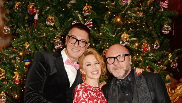 Dolce&#038;Gabbana Natale 2014: svelato l&#8217;albero di Natale del Claridge’s, guest Kylie Minogue, Olga Kurylenko e Daisy Lowe