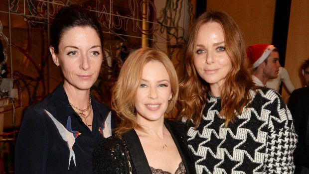 Stella McCartney Christmas Lights 2014: il party a Londra con Kylie Minogue, Salma Hayek e Poppy Delevingne