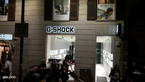 G Shock Casio Corso Como Milano: l&#8217;inaugurazione del primo store italiano, le foto