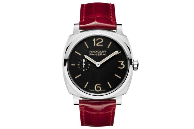 Orologio di lusso Panerai Radiomir 1940 con cinturino in alligatore rosso