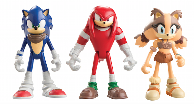 Sonic Boom: le action figure e i peluche in arrivo