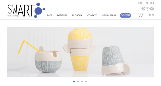Il design indipendente approda online sul sito Swart