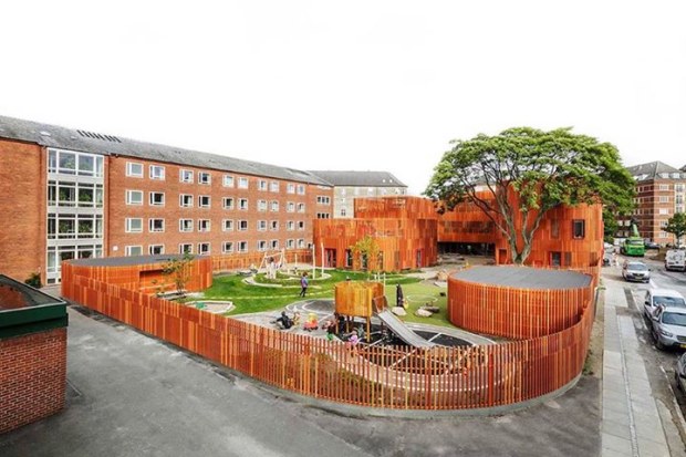 Design a misura di bambino, il Forfatterhuset Kindergarten di Copenhagen