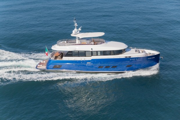 Lo yacht Gamma 20 Libertas consegnato ad Andrea Bocelli