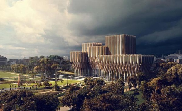 Zaha Hadid e il progetto per il Sleuk Rith Istitute in Cambogia