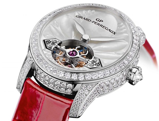 Orologio Girard-Perregaux Cat’s Eye Tourbillon con Ponte Dorato